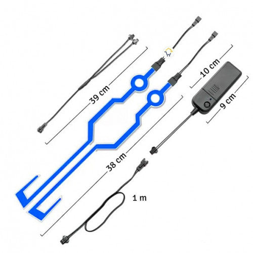 Cinta Led Para Casco + Envio Gratis