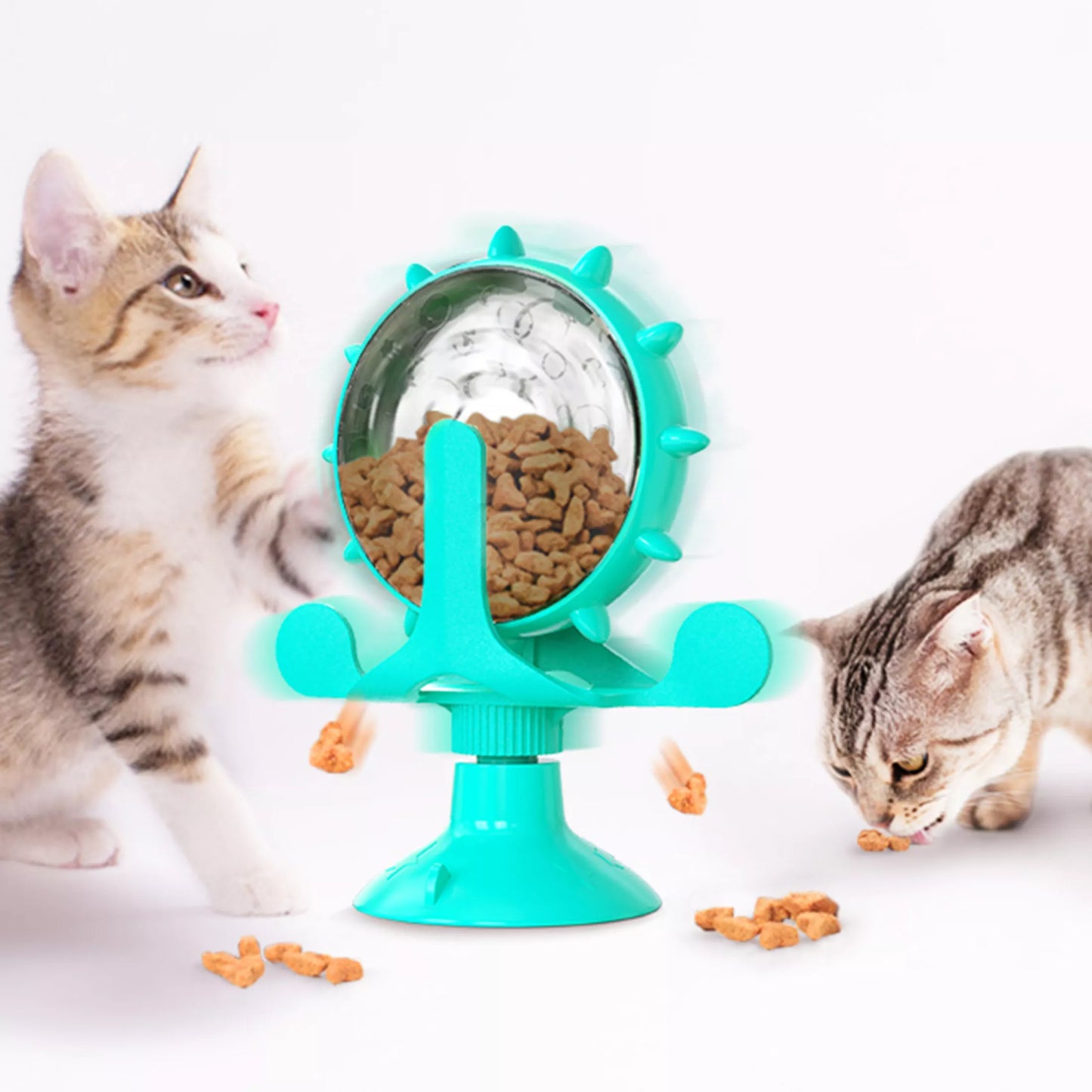 Juguete Interactivo Dispensador De Comida Para Gatos + Envio Gratis