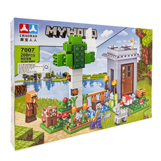 Bloques De Lego Minecraft 200 PCS + Envio Gratis