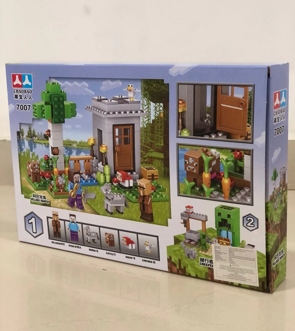 Bloques De Lego Minecraft 200 PCS + Envio Gratis