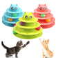 Torre 3 Niveles Con Pelotas, Juguete Interactivo Para Gatos + Envio Gratis