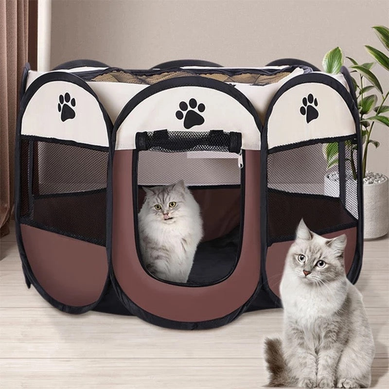 Casa Corral Plegable Para Mascotas + Envío Gratis